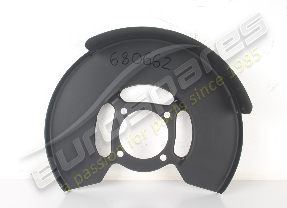 NEW FERRARI RH DISC COVER. PART NUMBER 680662 (1) new ferrari rh disc cover. part number 680662 (1)