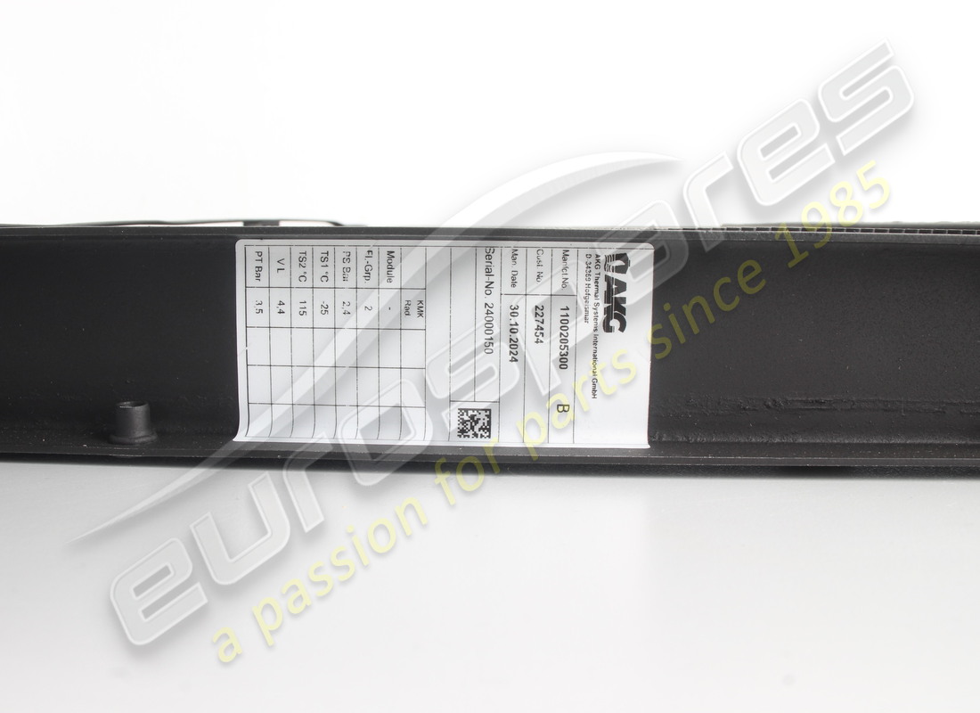 new ferrari water radiator. part number 227454 (3)