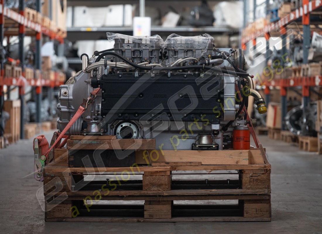 reconditioned ferrari 365 gt4 bb engine & gearbox. part number 109283 (2)