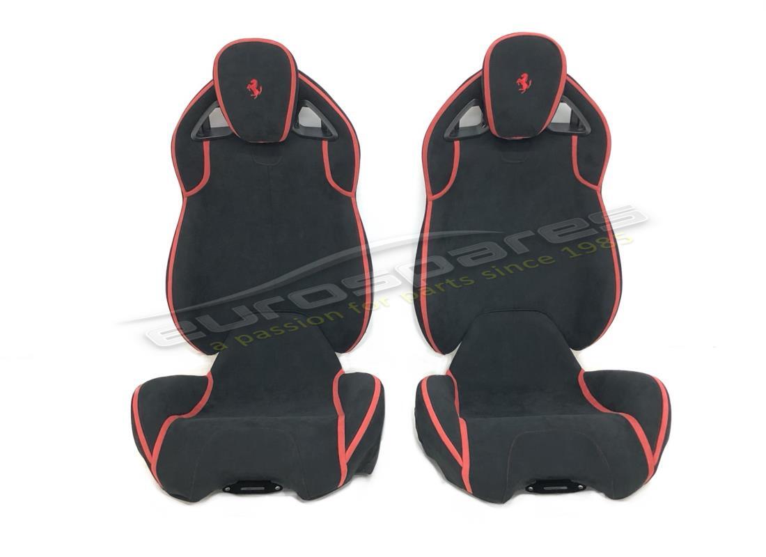 RECONDITIONED Ferrari CARBON SEATS (LARGE SIZE) . PART NUMBER 85888100PAIR (1)