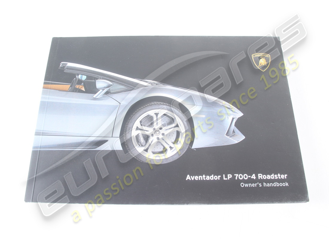 new lamborghini operating instruct. part number 475012003f (1)