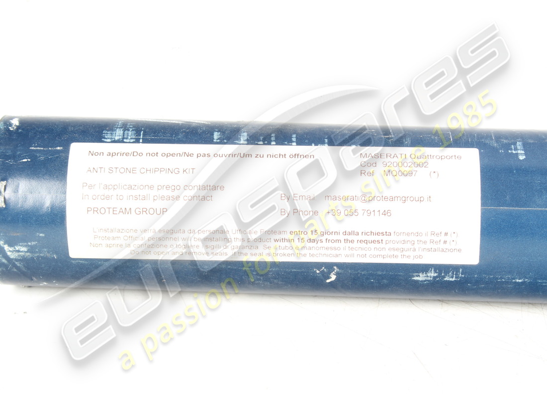 new maserati protective film kit quattrop. part number 920002002 (2)