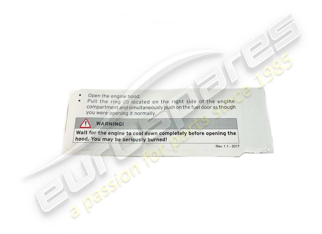 new lamborghini sticker. part number 4t0010553b (1)