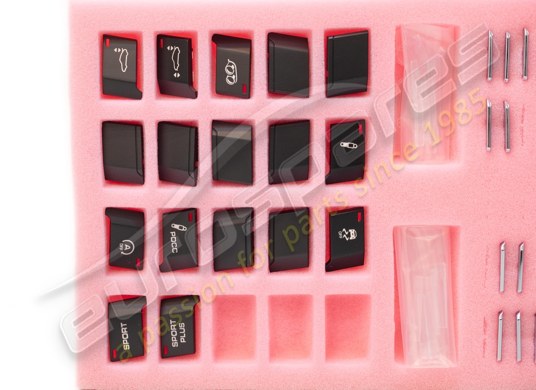 NEW PORSCHE MATT BLACK/HI-GLOSS CHROME. PART NUMBER 99161396107DML (3) new porsche matt black/hi-gloss chrome. part number 99161396107dml (3)