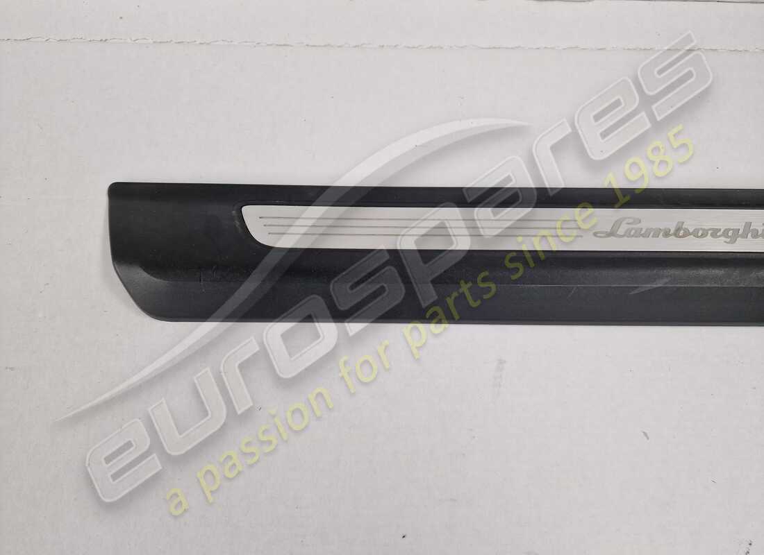 used lamborghini scuff plate. part number 4ml853373 (2)