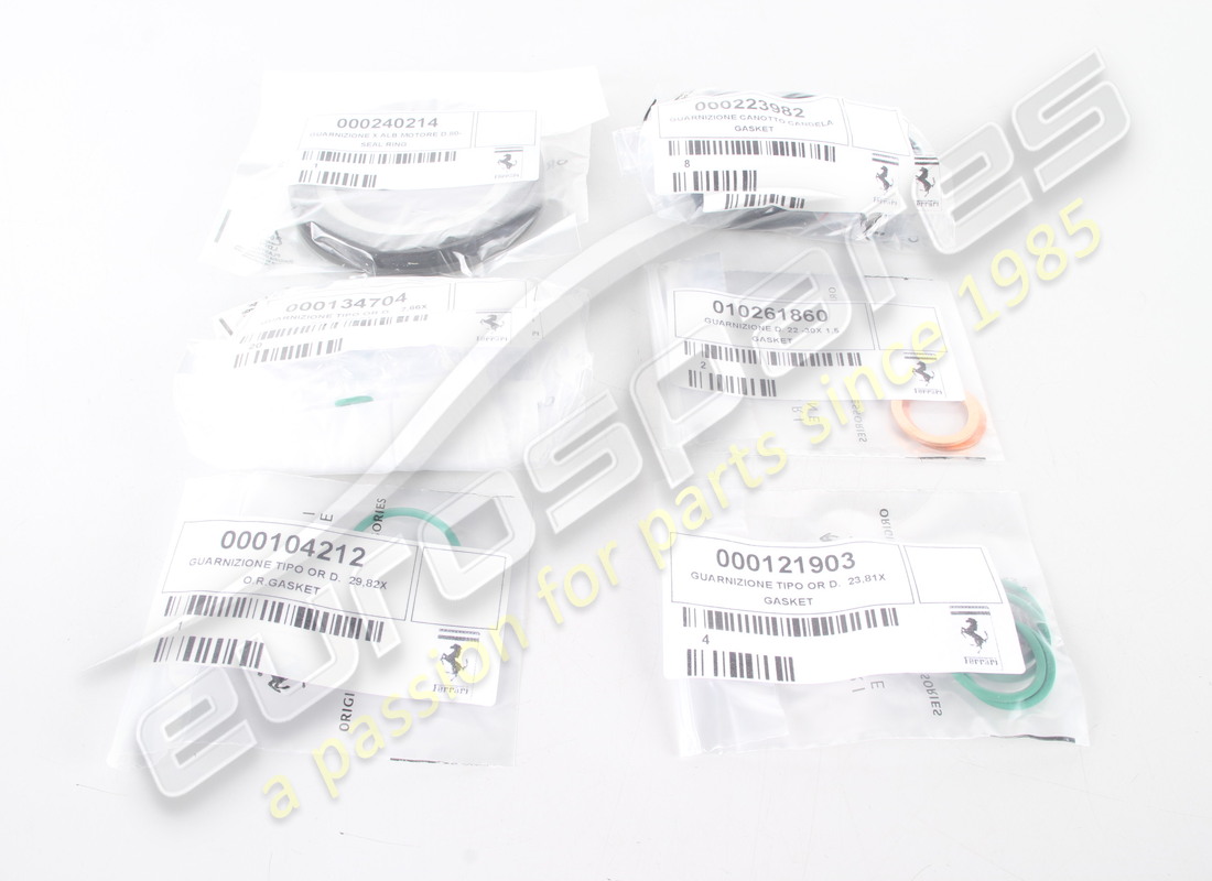 new ferrari propelling unit set of gaske. part number 266677 (16)