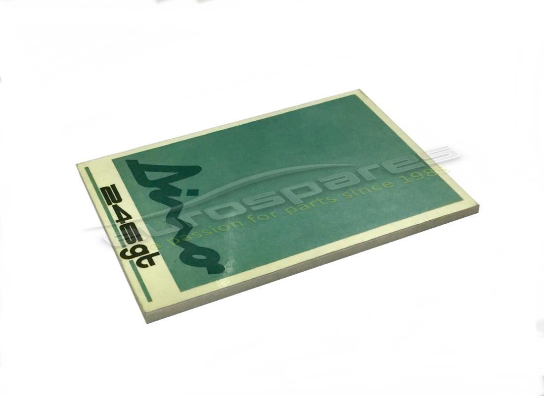NEW Eurospares HANDBOOK . PART NUMBER 95990011246 (1)