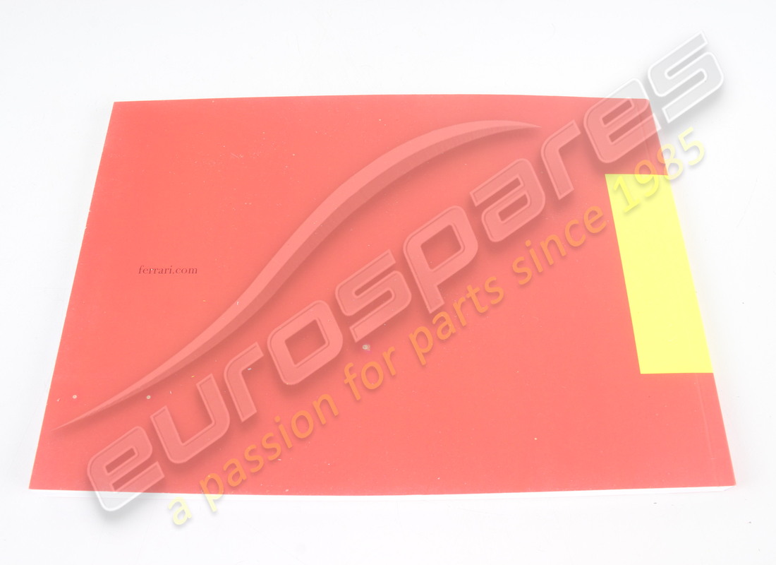 new ferrari instruction book -valid for. part number 82088400 (2)
