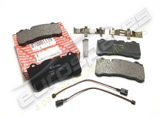 new ferrari carbon ceramic front brake pads kit part number 70001119
