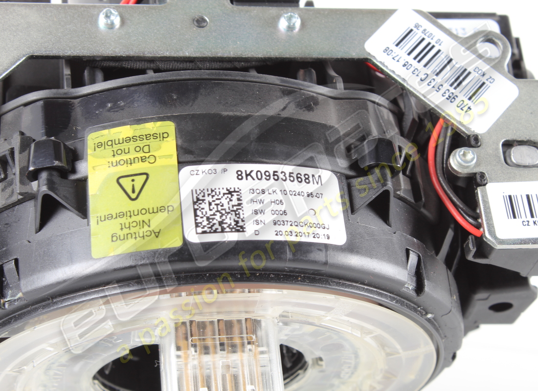 USED LAMBORGHINI STEERING COLUMN. PART NUMBER 470953513C (8) used lamborghini steering column. part number 470953513c (8)