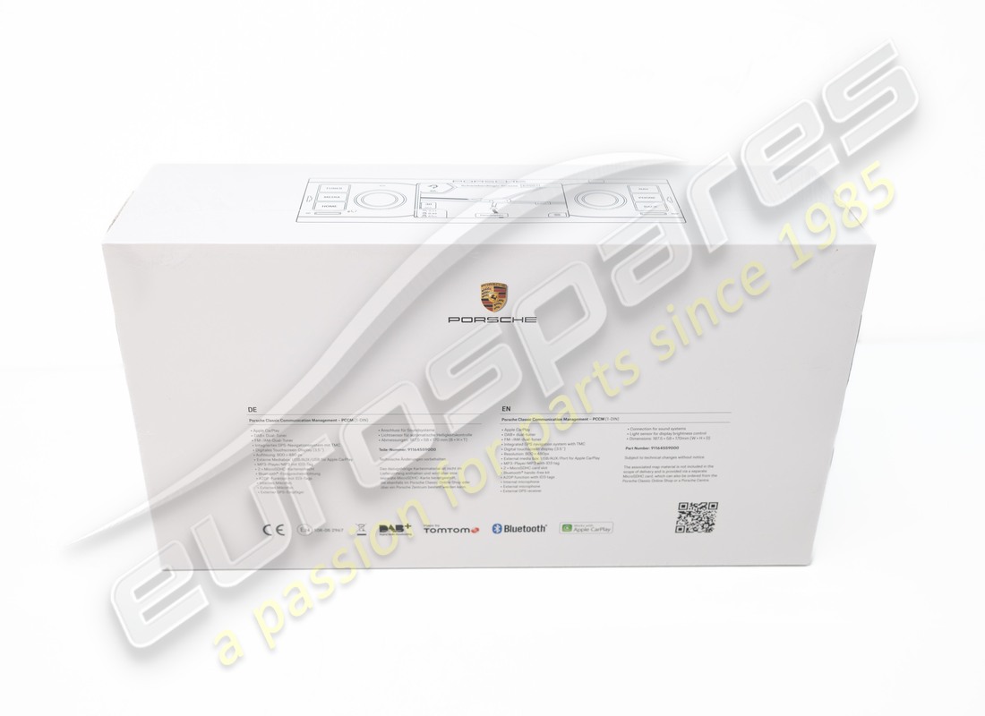 NEW PORSCHE PORSCHE CLASSIC COMMUNICATION MANAGEMENT / PCCM. PART NUMBER 91164559000 (3) new porsche porsche classic communication management / pccm. part number 91164559000 (3)