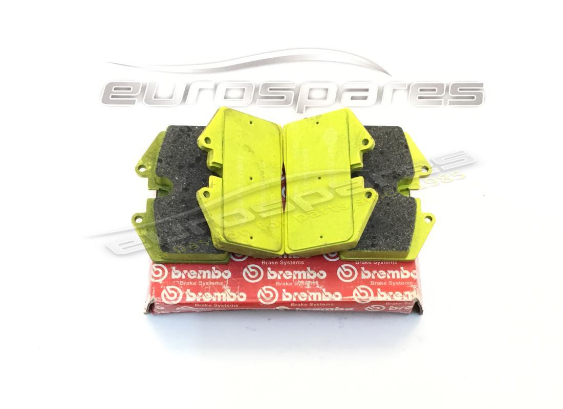 new maserati rear brake pad kit yellow. part number 380201045 (1)