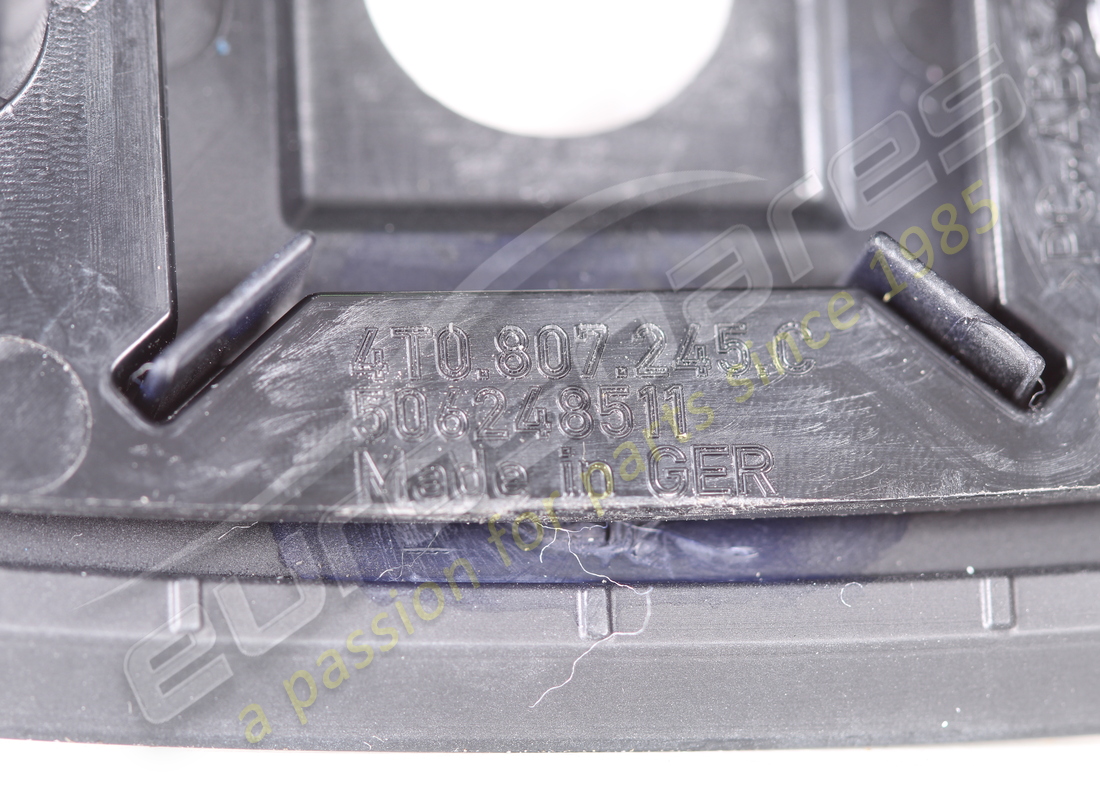 NEW LAMBORGHINI COVER COVER RVC TRIM FLANGE. PART NUMBER 4T0807245C (3) new lamborghini cover cover rvc trim flange. part number 4t0807245c (3)