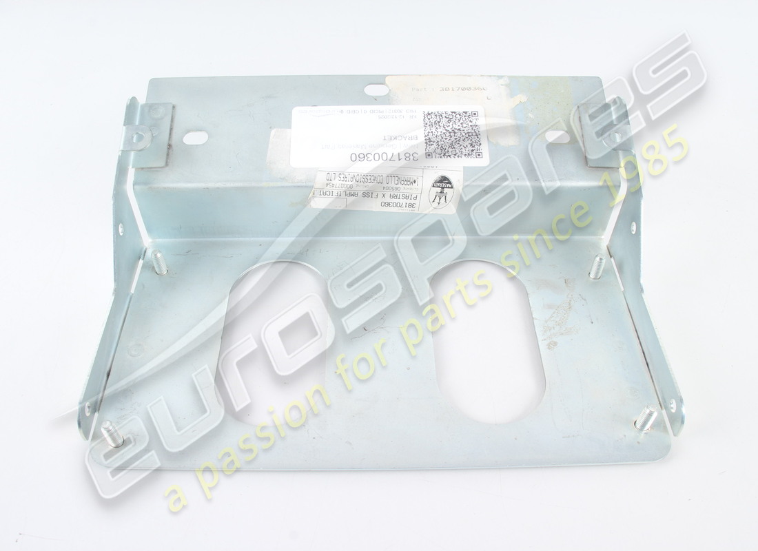 NEW MASERATI BRACKET. PART NUMBER 381700360 (1) new maserati bracket. part number 381700360 (1)
