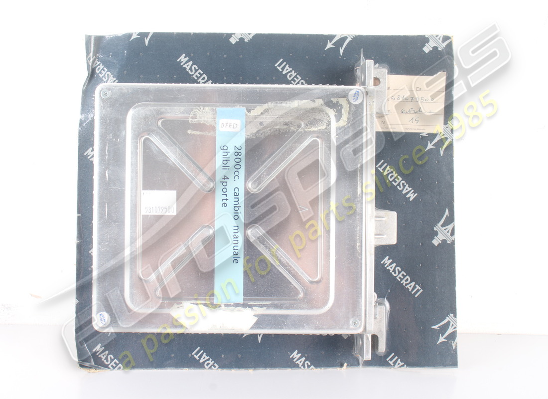 new maserati control unit. part number 581079500 (1)