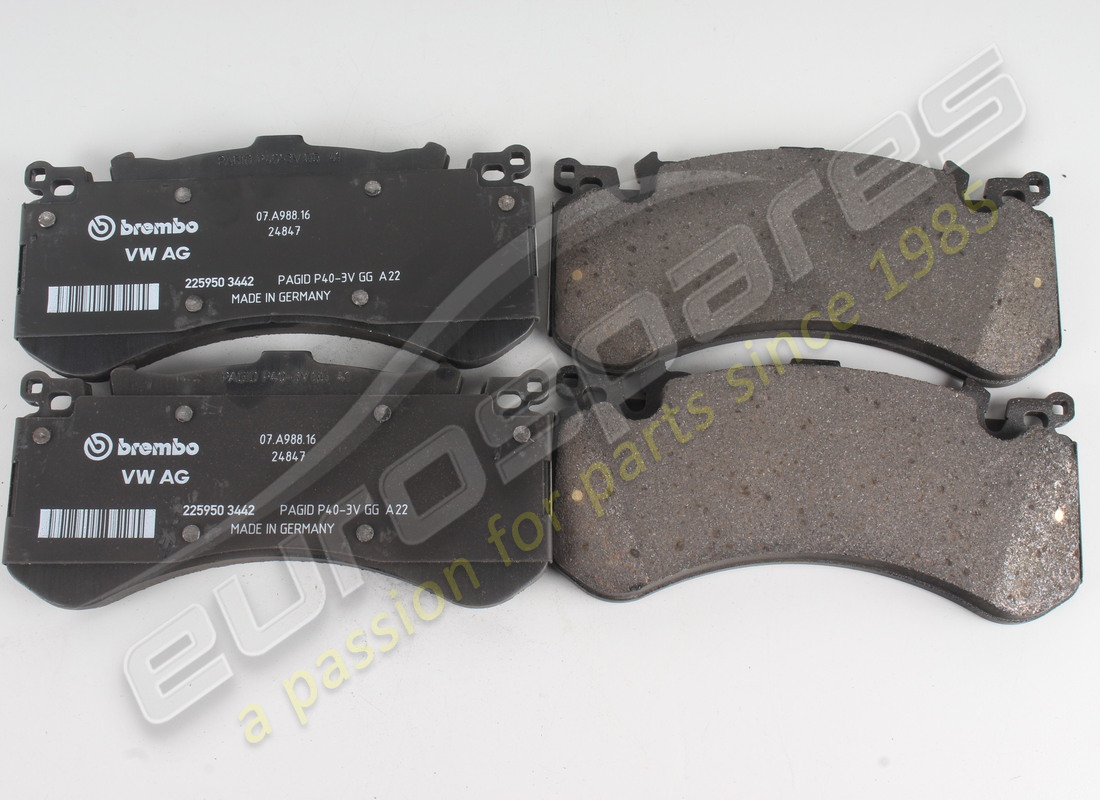 new lamborghini set brake. part number 470698151 (1)