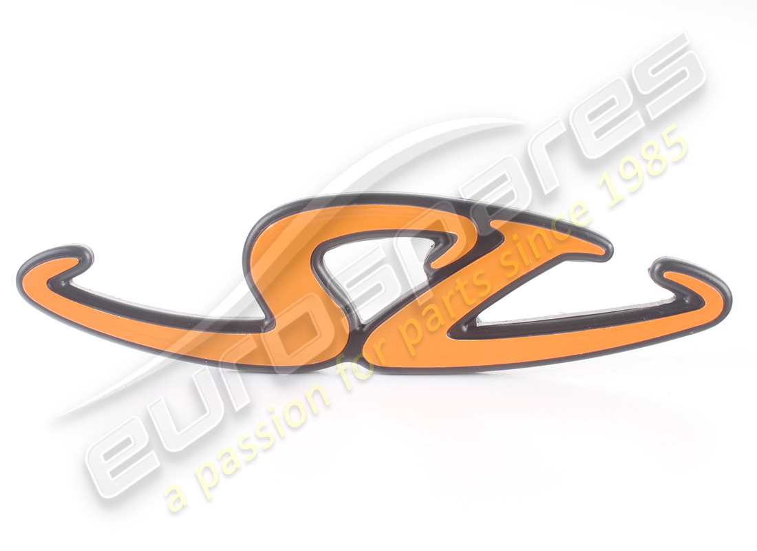 NEW LAMBORGHINI SV ORANGE PLATE. PART NUMBER 009466142 (2) new lamborghini sv orange plate. part number 009466142 (2)