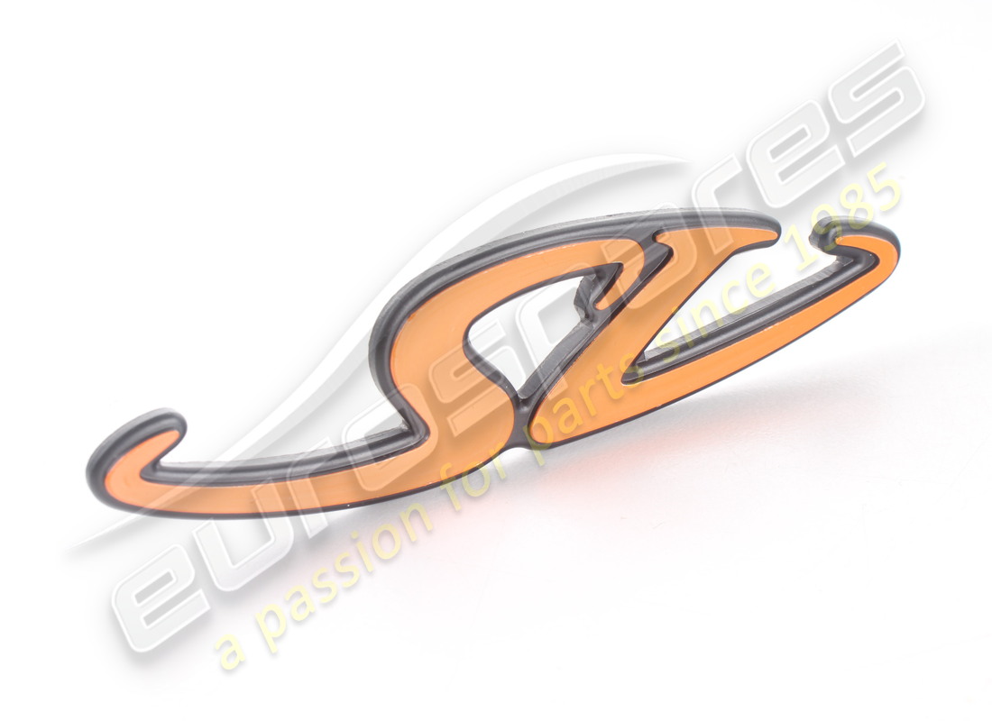 NEW LAMBORGHINI SV ORANGE PLATE. PART NUMBER 009466142 (1) new lamborghini sv orange plate. part number 009466142 (1)