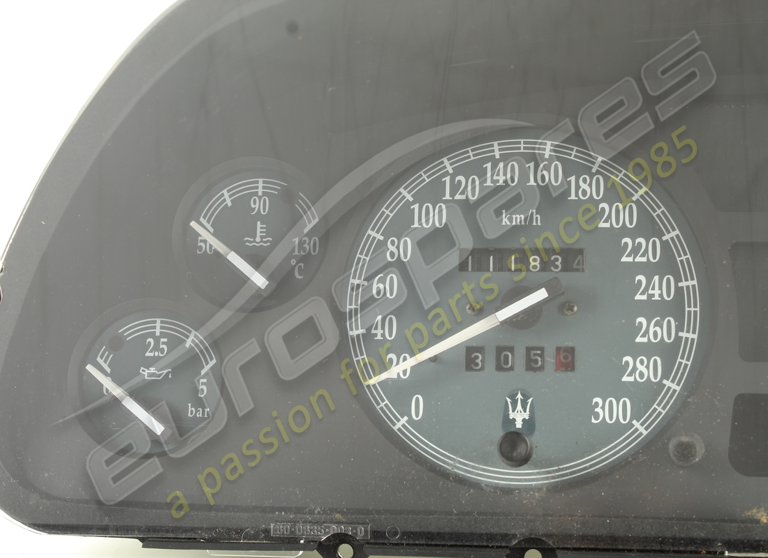 used maserati instrum. assembly lh drive v6v8. part number 373680100 (4)