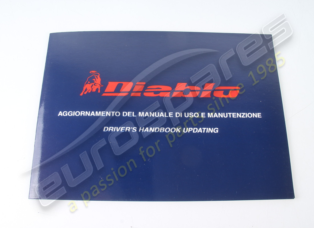 new lamborghini diablo air bag manual update. part number 901325725 (1)