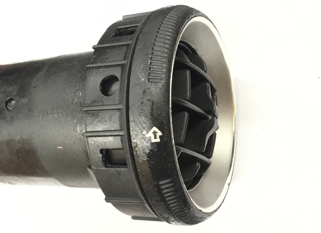 used ferrari air opening. silver ring. part number 66845100 (4)