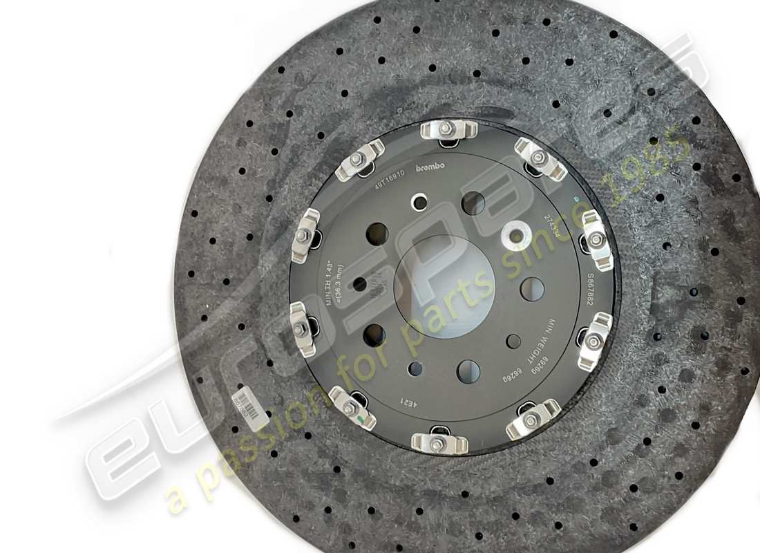 new ferrari front brake disc. part number 274334 (2)