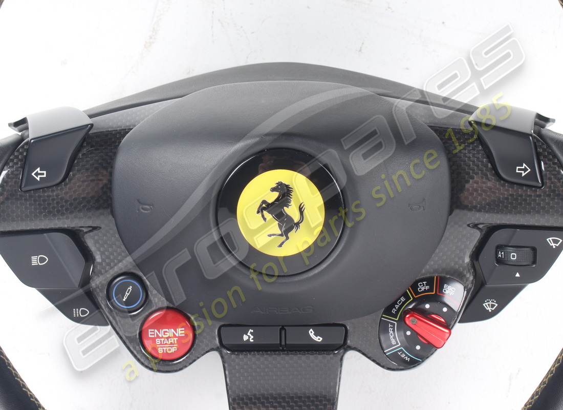 used ferrari complete steering wheel. part number 337540 (3)