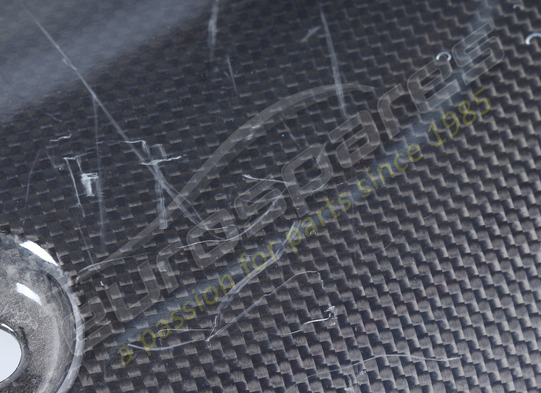 used ferrari rh front panel -carbon pan. part number 68600800 (9)