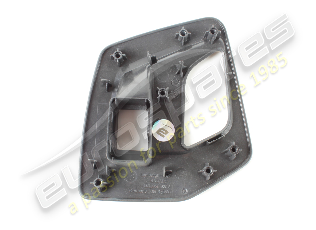 used lamborghini tag for key number. part number 4ml959830b6ps (2)