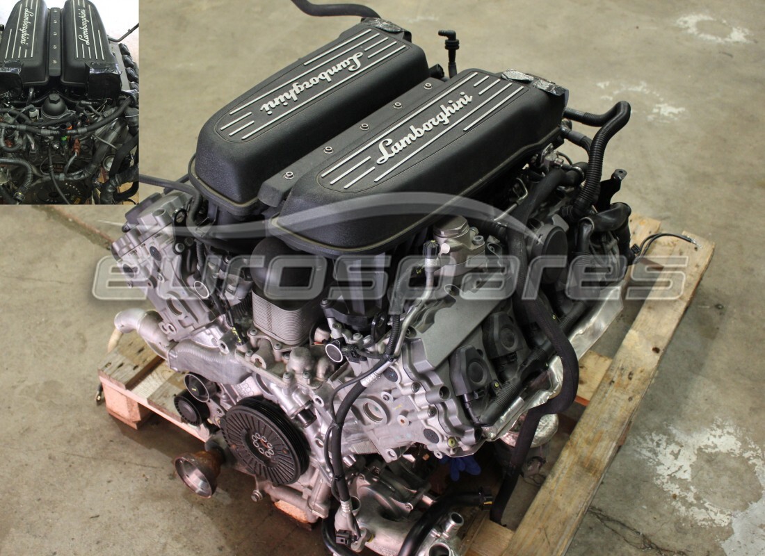 USED Lamborghini LP570 ENGINE . PART NUMBER MR00Y9570SL (1)