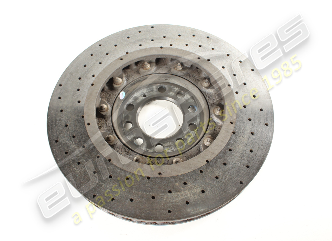 used lamborghini ceramic brake disc (vented). part number 470615602f (2)