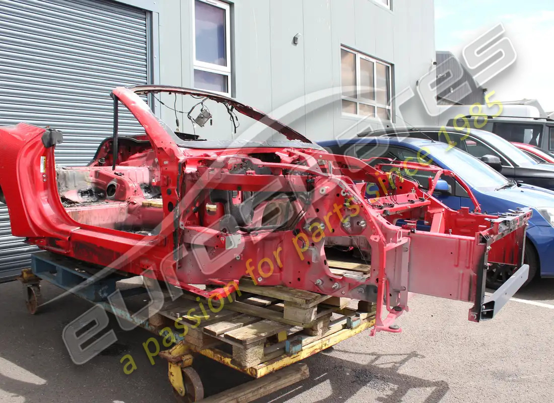 used ferrari front chassis. part number eap1480019 (3)