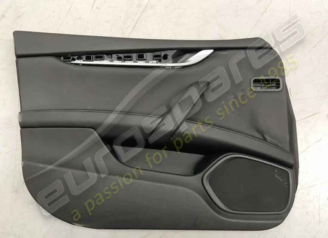 damaged maserati cpl front lh door panel black part number 670023128