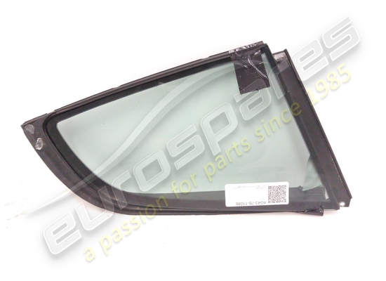 used aston martin glass , quarter window, rh, coupe part number 4g43-76-11086