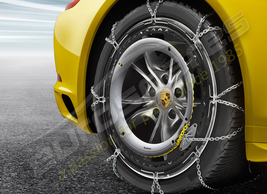 new porsche snow chains part number 99104460000