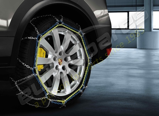 new porsche snow chains part number 95804460013