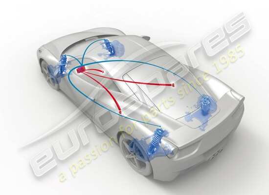 new ferrari handling suspension upgrade kit part number 70002375