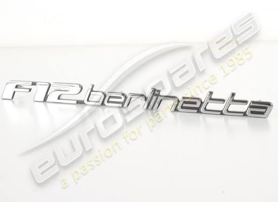 new ferrari f12 berlinetta badge part number 85045100