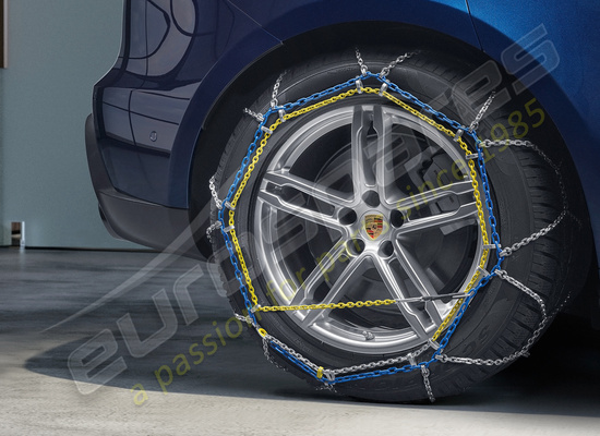 new porsche snow chains part number 95c044690