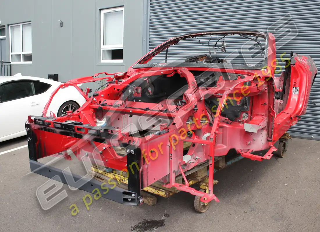 used ferrari front chassis. part number eap1480019 (2)