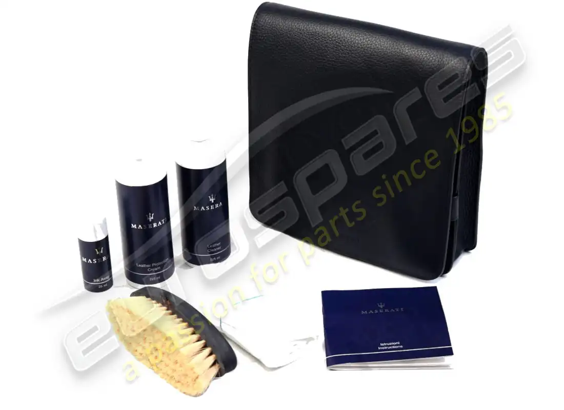 new maserati leather care kit. part number 920001972 (1)