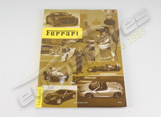 new ferrari yearbook 2011 part number 95998127