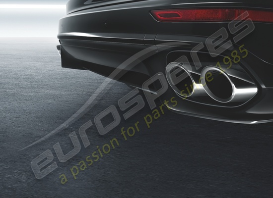 new porsche sports exhaust system part number 95804420030