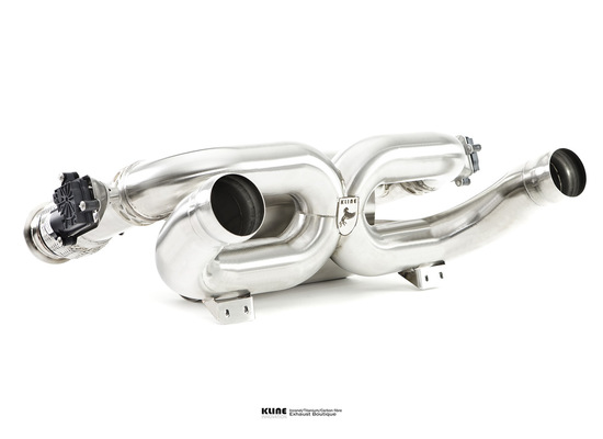 new kline innovation mclaren 720s valvetronic system (electric valves) - inconel part number kl-mc-720s-valve-e-rs-inc