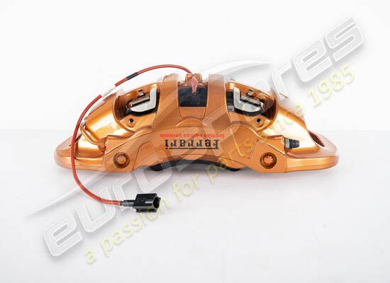 new ferrari front rh caliper with pads part number 322125
