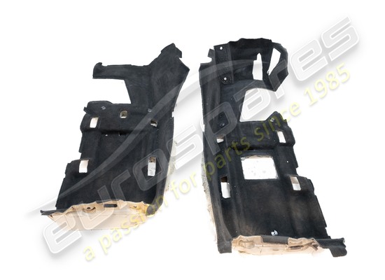 used ferrari complete mats set in black part number 83331950
