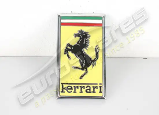 new eurospares ferrari front nose badge part number 62673100