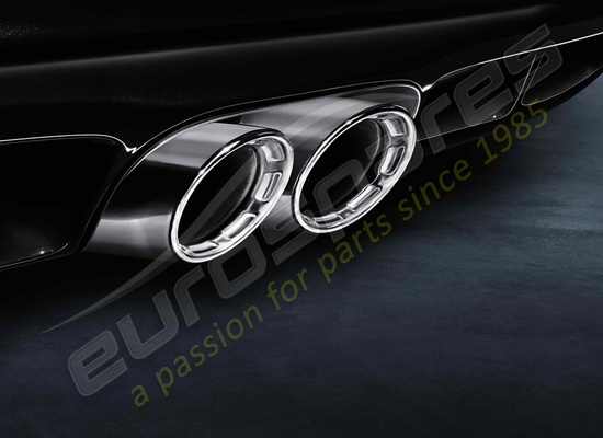 new porsche sports exhaust system part number 98704420012