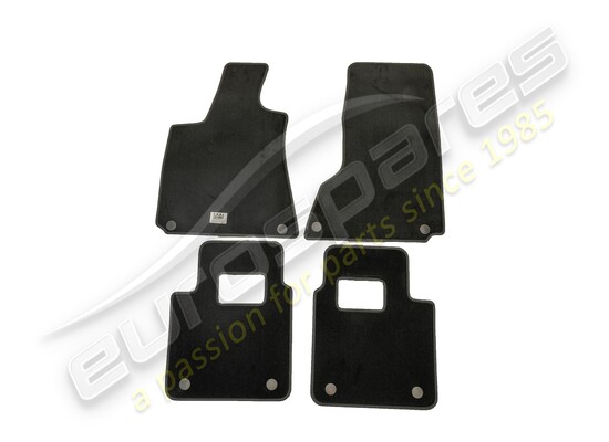 new maserati mats kit+fasteners nero part number 673004104