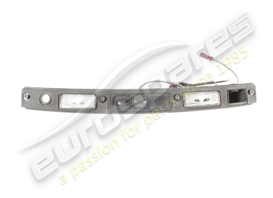 used ferrari complete license plate light surround part number 86266000